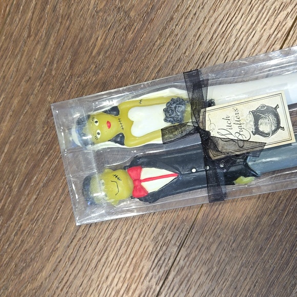 NWT WITCH CRAFTERS FRANKENSTEIN CANDLES. #6421 - Picture 1 of 5